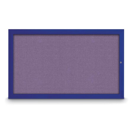 United Visual Products Hinge-less Radius Corkboard, 18"x24", Satin Alum Frame/Cinnabar UVEB1824R-SATIN-CINNABA